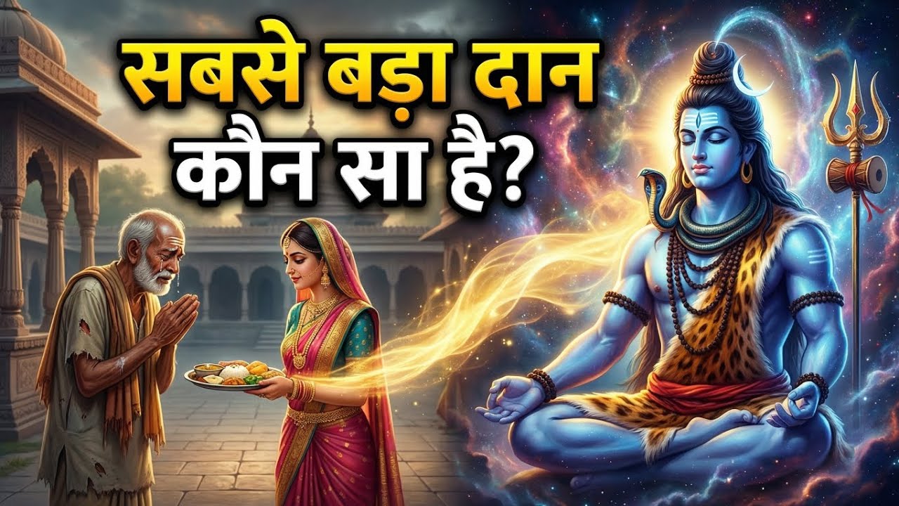 सबसे बड़ा दान कौन सा है? | यह कथा सुनकर आँखें नम हो जाएँगी | Har Har Mahadev #HarHarMahadev