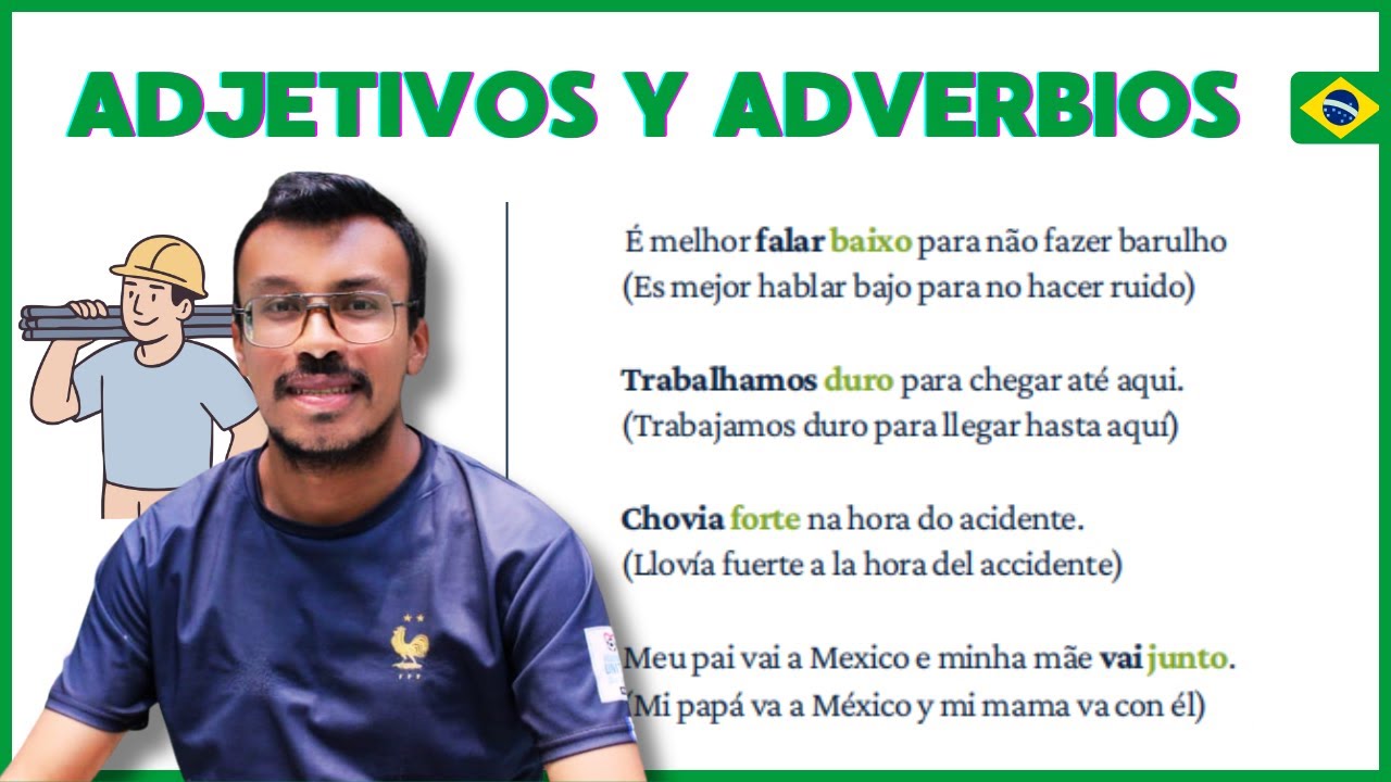 Los adjetivos y adverbios en portugués