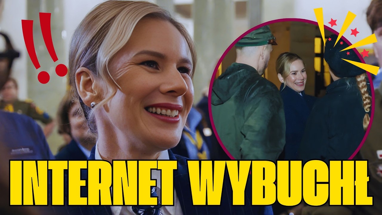 Tego nikt się nie spodziewał! Gest Nawrockiej podbija internet