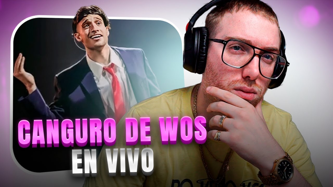 RODRIGO QUESADA REACCIONA AL VIVO WOS INTERPRETANDO CANGURO EN ARGENTINA JUNIORS