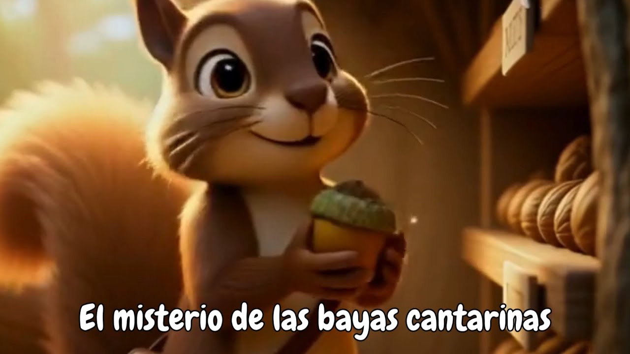 El Misterio de las Bayas Cantarinas 🌟 Un cuento mágico del Bosque de los Murmullos
