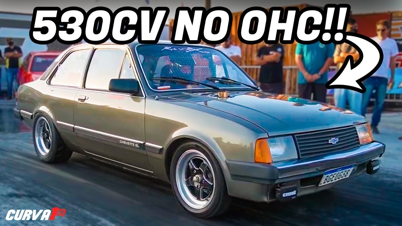 Chevette com motor de Chevette MAIS FORTE que já vi!!!