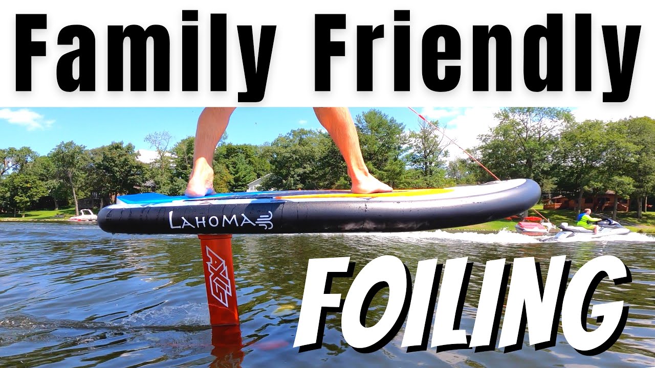 Lahoma Inflatable Board for Family Friendly Hydrofoiling