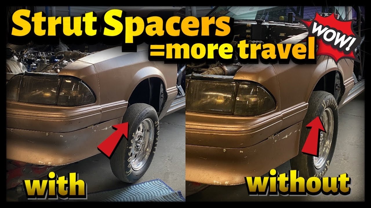 Mustang Front End Travel, here is my secret!