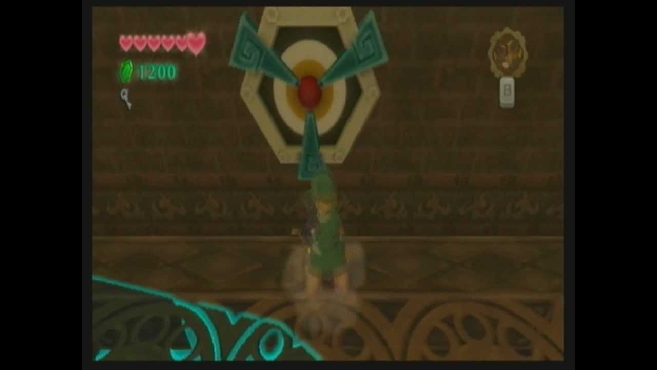 Skyward Sword Hero Mode - 6 Hearts No Shield: Sky Keep (Part 2, Triforce of Wisdom)
