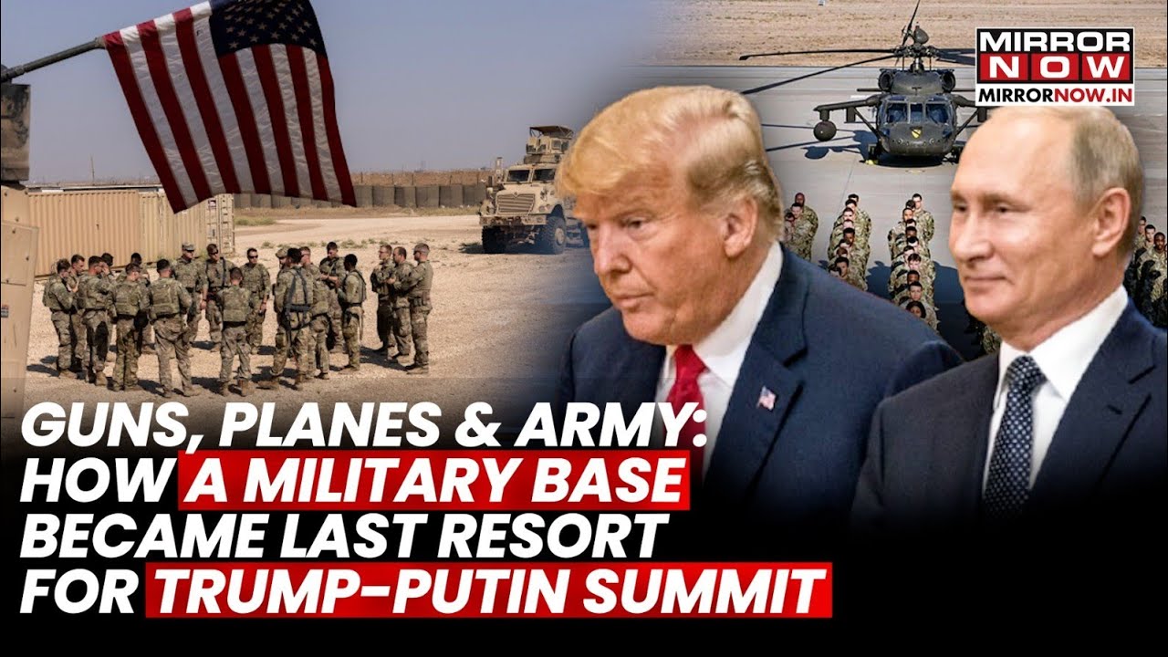 Putin-Trump Alaska Meet: 'Guns, Planes & Army' | How US Military Base Became Resort For Summit?