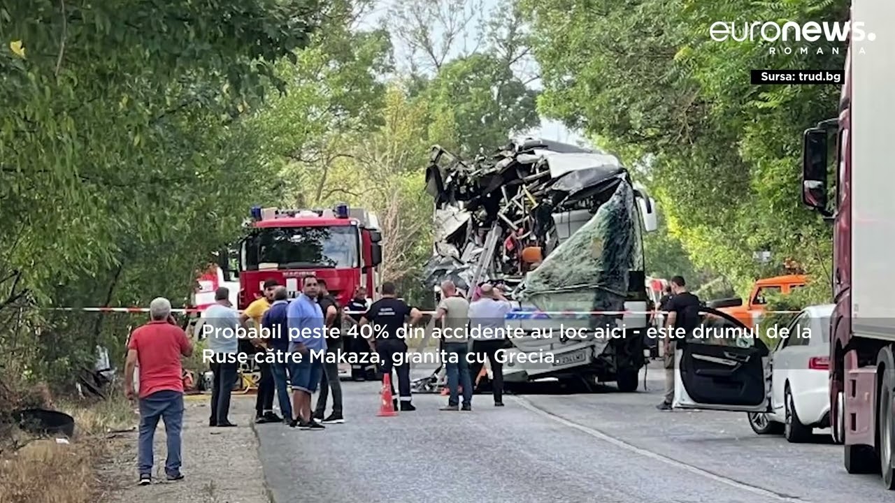 Care au fost cauzele accidentului din Bulgaria