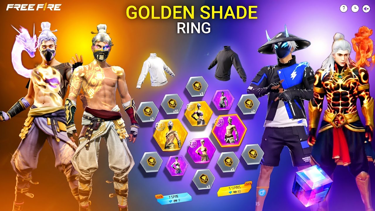Thunderborn Bundle💥Golden Shade Bundle Return🤯🥳| Free Fire New Event l FF New Event
