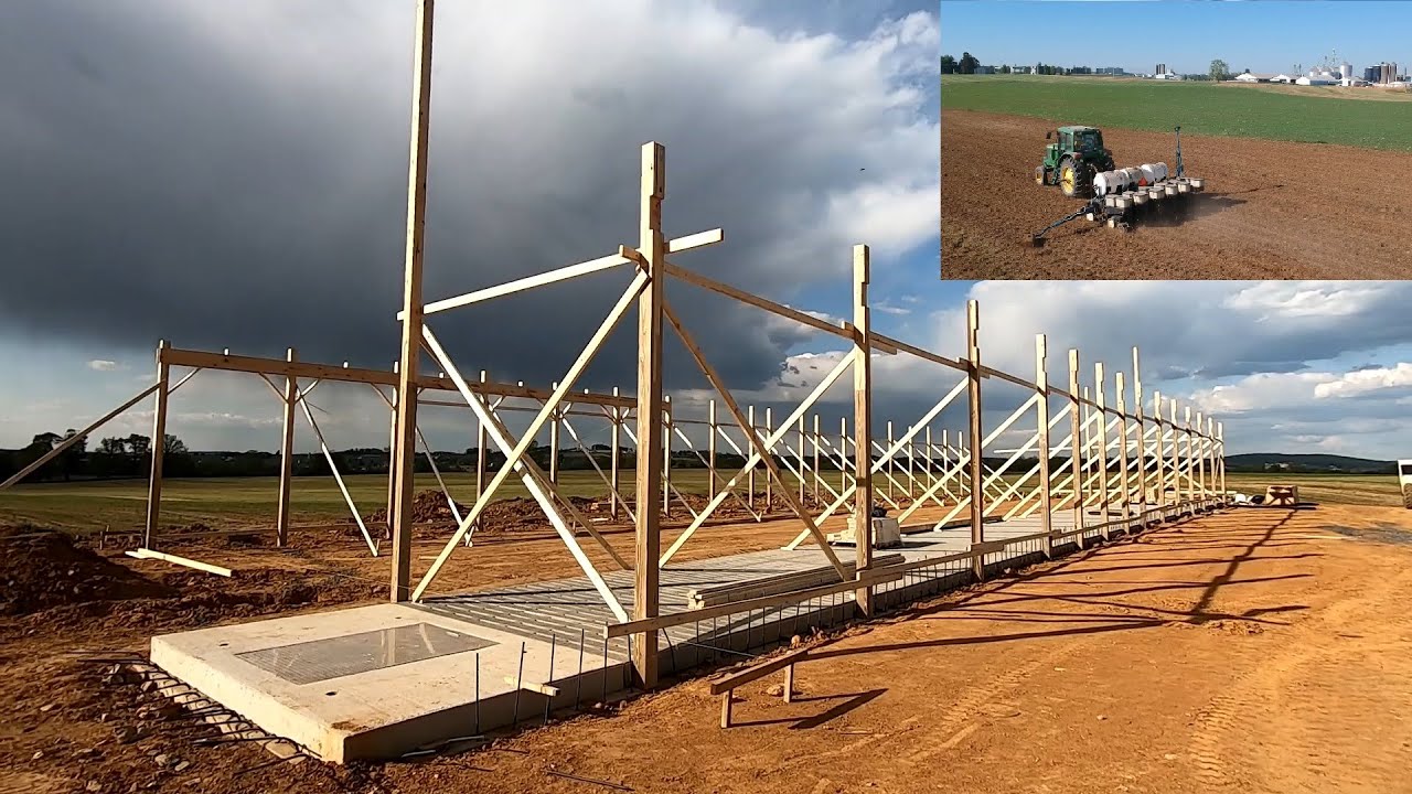 Building Starts & Planting is Finished