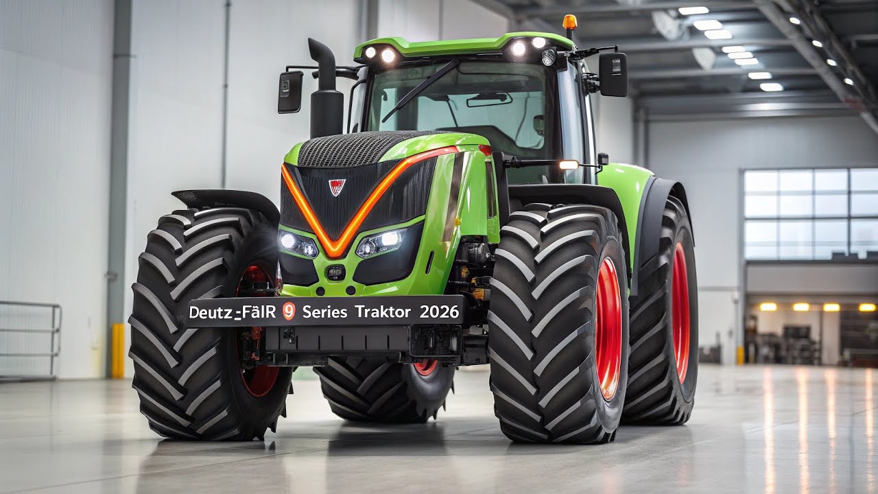 Deutz-Fahr 9 Series Traktor 2026 – Power, Advanced Technology and Heavy-Duty Performance Explained