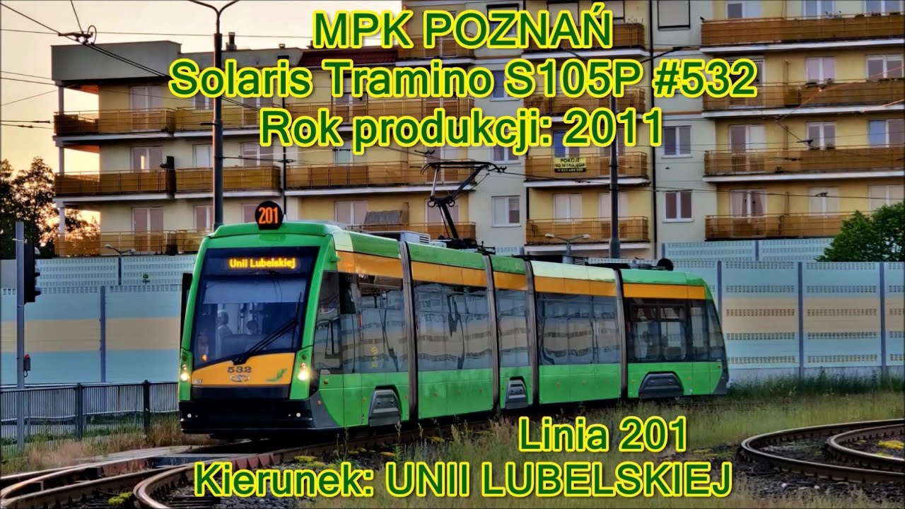 MPK Poznań - Linia 201, Solaris Tramino S105P #532