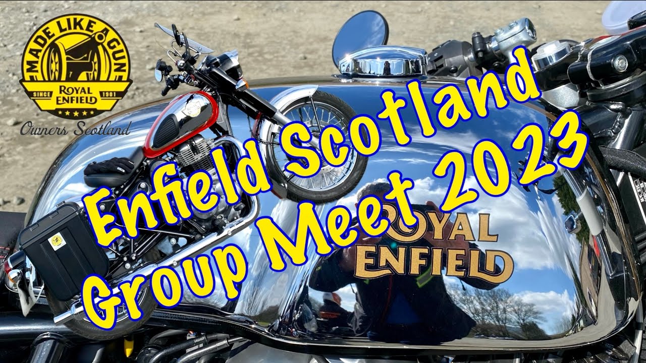 Royal Enfield Classic 350 - Enfield Scotland Meet Up at Powmill 🏴󠁧󠁢󠁳󠁣󠁴󠁿