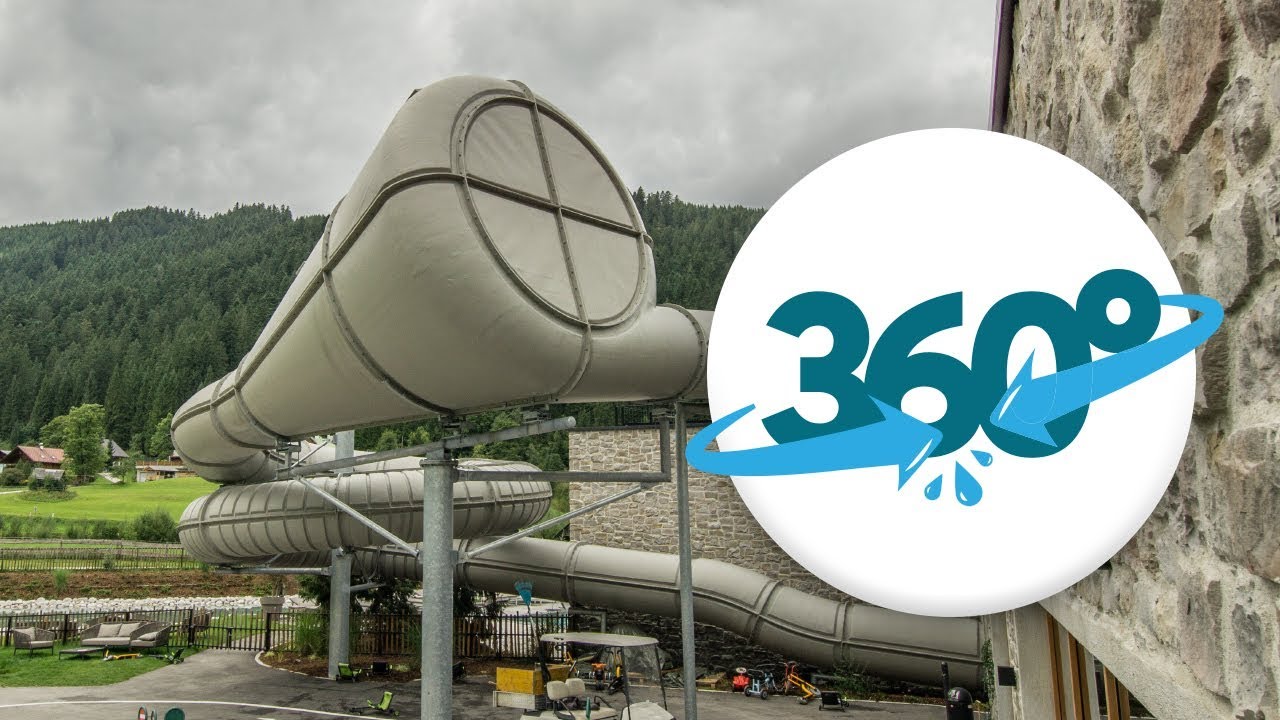 [360&deg; VR] Cone Slide - Kinderhotel Dachsteink&ouml;nig, Gosau, Austria