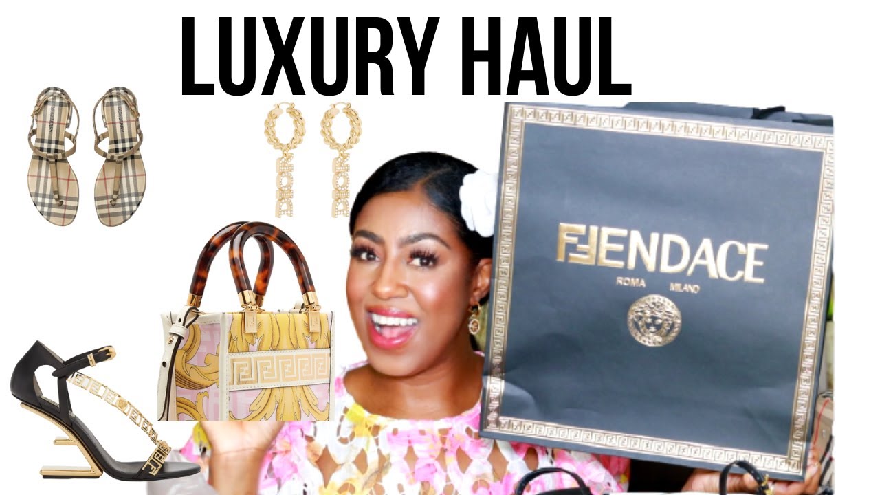 LUXURY HAUL | DIOR, FENDI, BURBERRY, FENDACE | NEW BAG UNBOXING