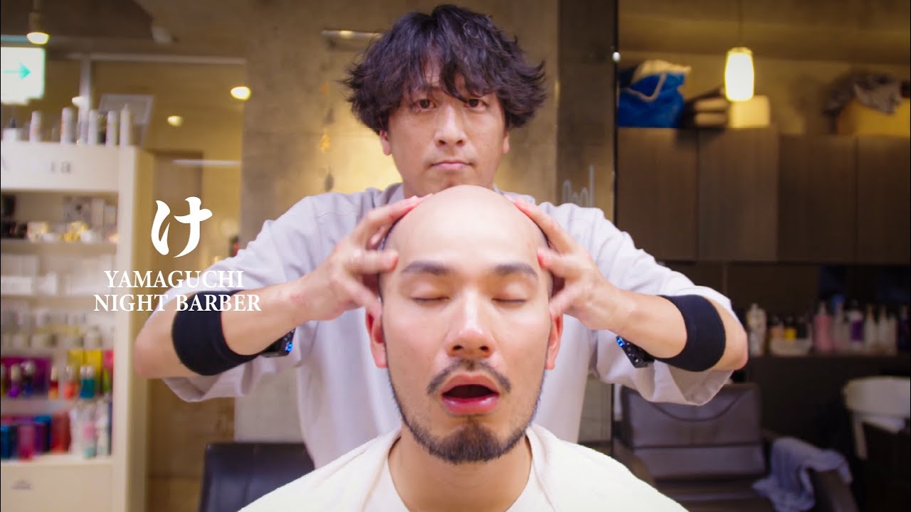 【ASMR】Исцеляющее искусство стилистов Shonan | Yamaguchi Barber x JAPANESE SHAMPOO ASMR