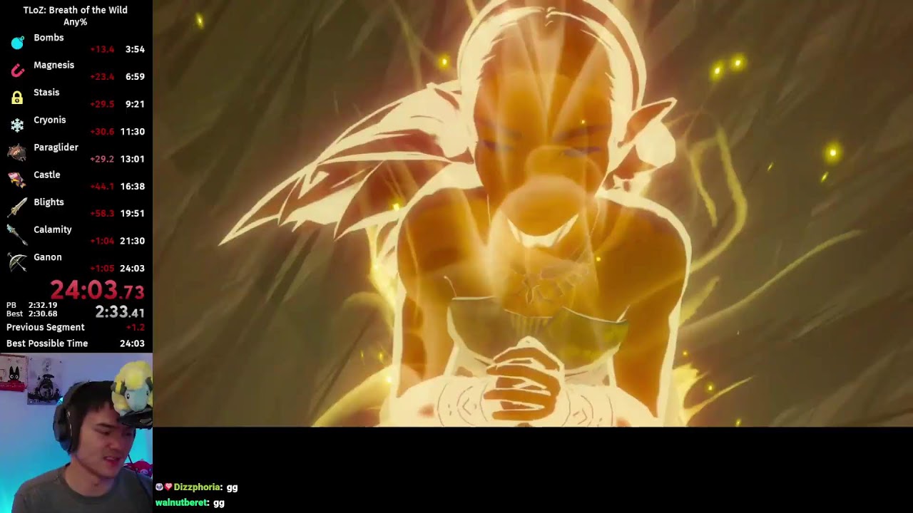 BotW Any% Speedruns for WR! (switch 1 v1.6)