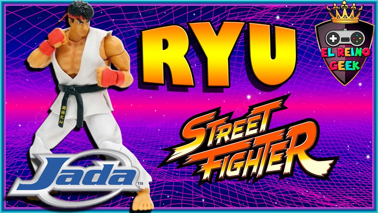 Ryu || Street Fighter || Jada Toys || Unboxing y Review 💥