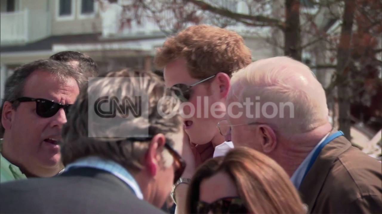 NJ:PRINCE HARRY W CHRISTIE - SANDY HOMES TOUR