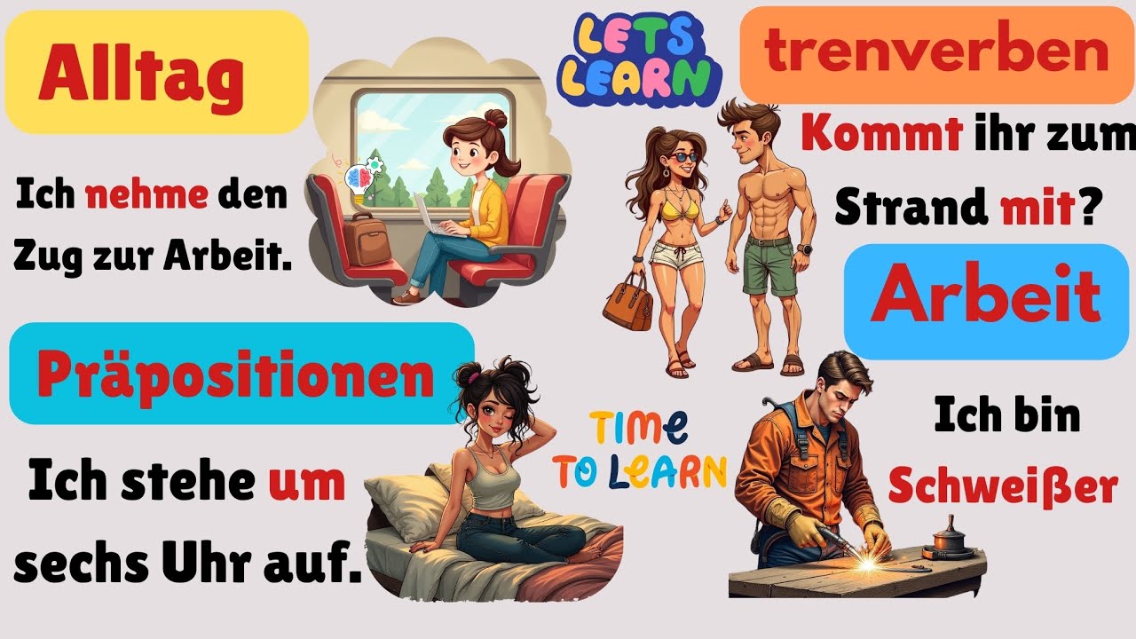 Deutsch leicht gemacht: Präpositionen, Alltag & Grammatik 📖💼🌟🇩🇪