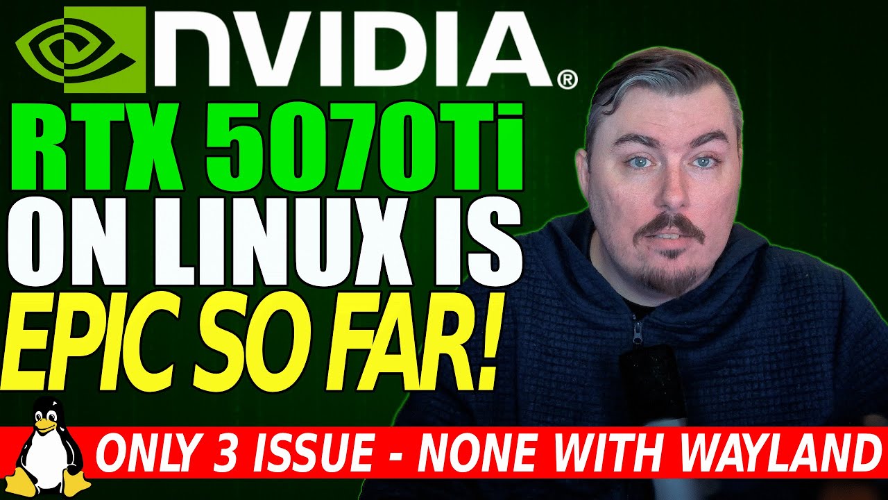Мой опыт работы с Linux на NVIDIA RTX 5070Ti на данный момент? Давайте поговорим об этом.