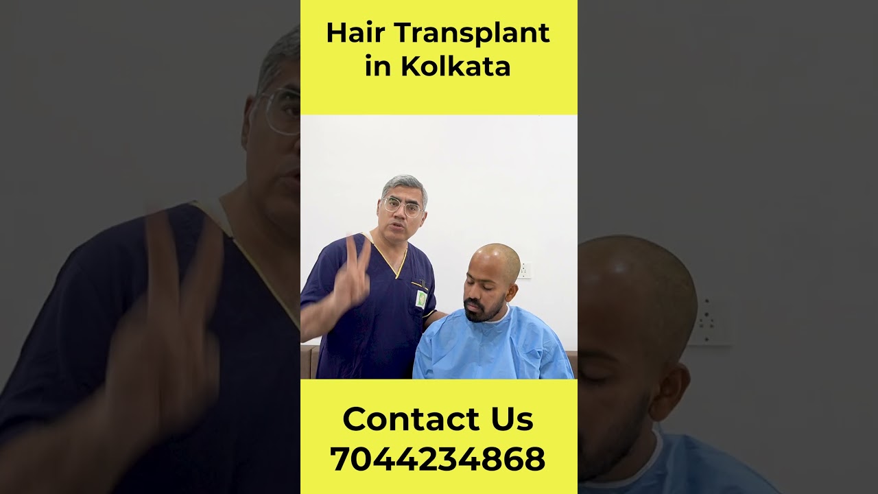 Best FUT Hair Transplant in Kolkata | Best Result & Lowest Cost of Hair Transplant in Calcutta|Part1