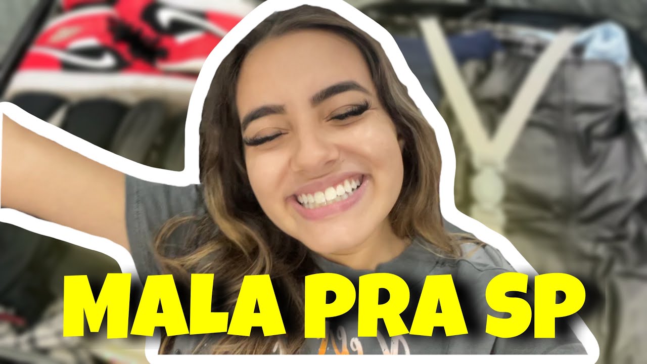 ARRUMANDO MINHA MALA PRA VIAJAR PRA SP SOZINHA!