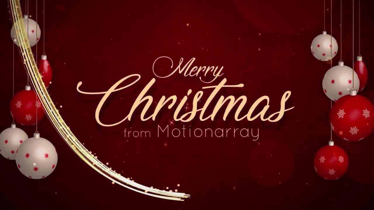 Merry Christmas After Effects Templates