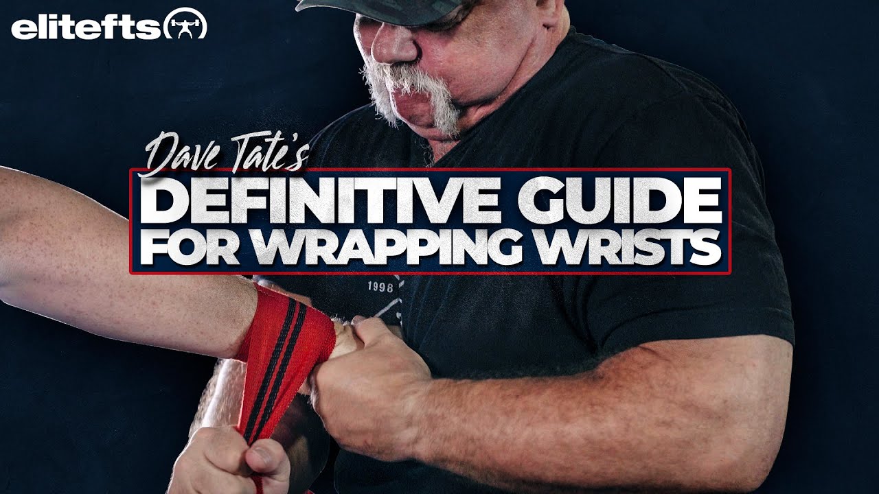 Dave Tate's Definitive Guide To Wrapping Wrists | elitefts.com