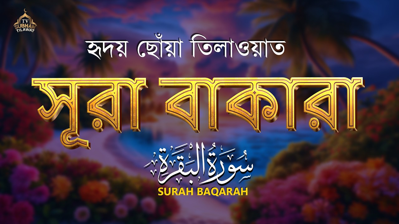 পৃথিবীর সবচেয়ে আবেগময় সুরা বাকারা তেলাওয়াত | Surah Al Baqarah (سورة البقرة) by Alaa Aqel