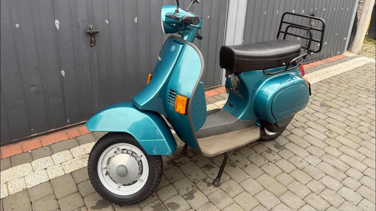 Vespa pk125 xl elestart odpalanie i prezentacja