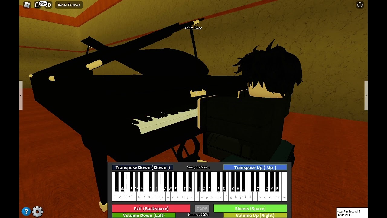JVKE - Golden Hour | Roblox Piano*SHEETS*