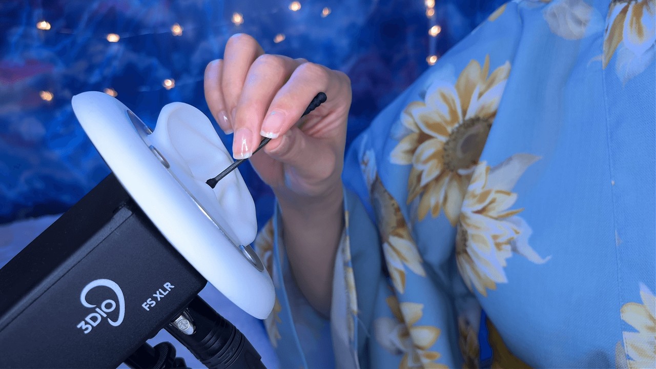 ACMP Realistic Ear Cleaning & Ear Blowing for Deep Sleep 👂 3Dio