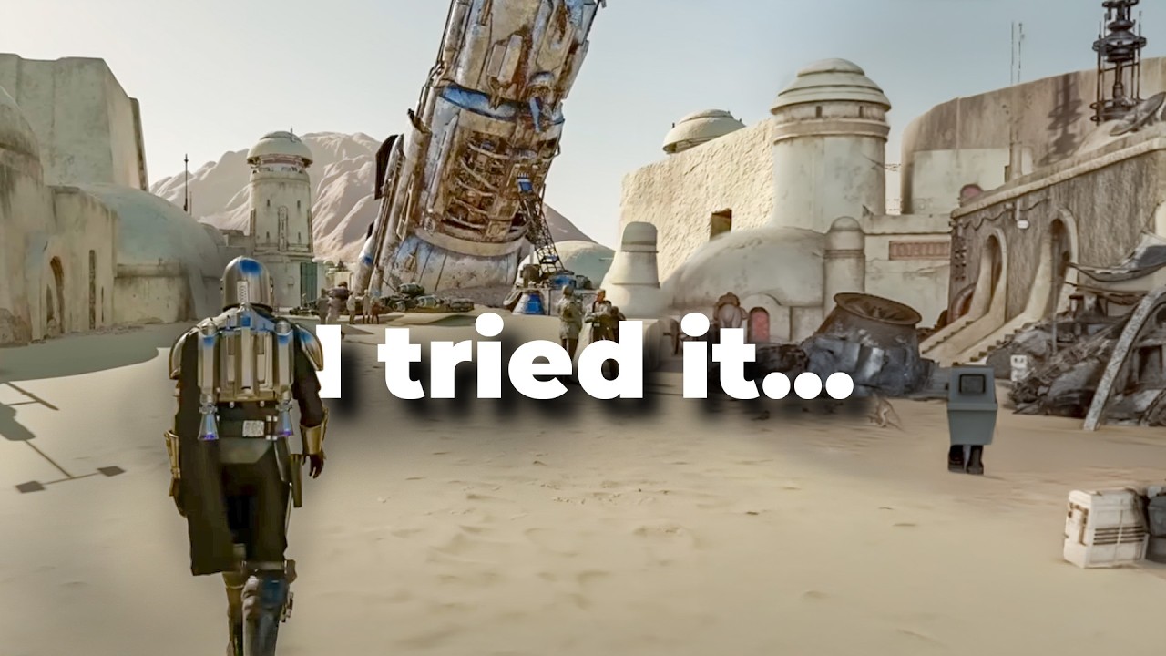 I tried the viral 'Star Wars' Starfield mod...