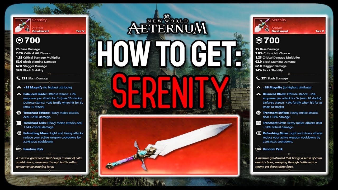 Как получить: Serenity (Новый Мир: Aeternum)