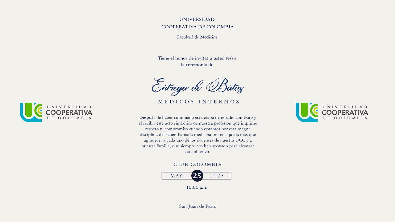 ENTREGA DE BATAS MEDICOS INTERNOS UCC 2023-1