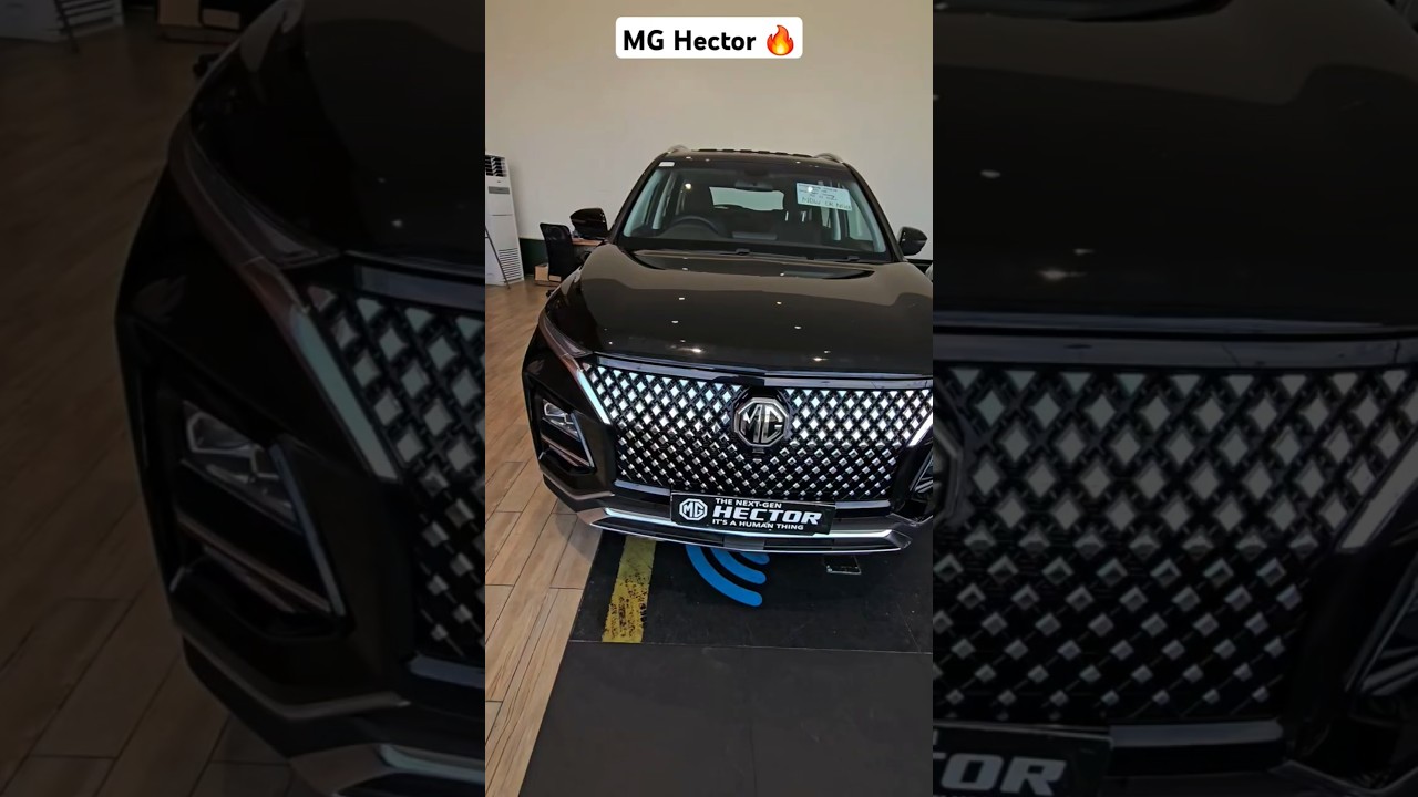 MG Hector 2025 Top Model 🔥🖤 | MG New Hector vs Tata Harrier #shorts #shortsvideo #viral #motoalbum