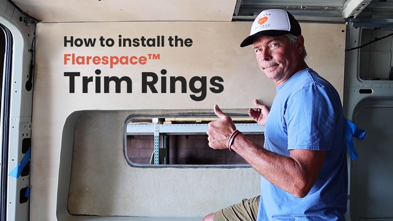 How to Install Flarespace&trade; Trim Rings