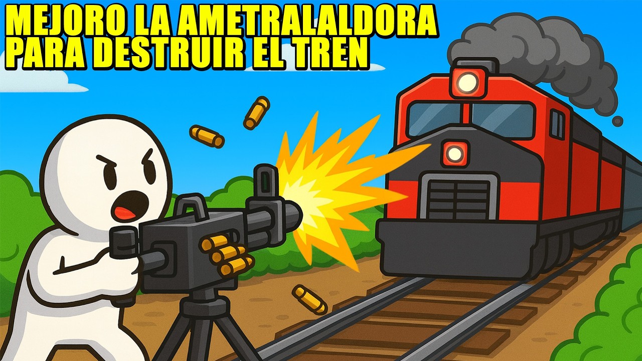 ¿PUEDO DESTRUIR EL TREN ANTES DE QUE ME ARROLLE?