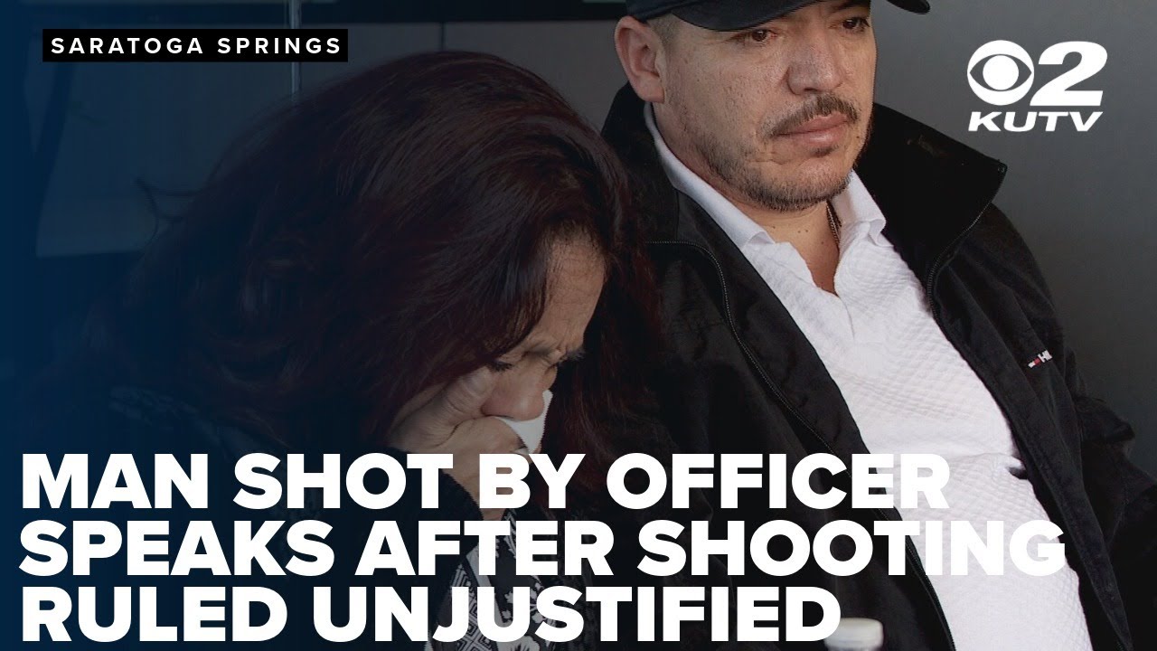 Man shot by Saratoga Springs officer speaks after shooting ruled unjustified