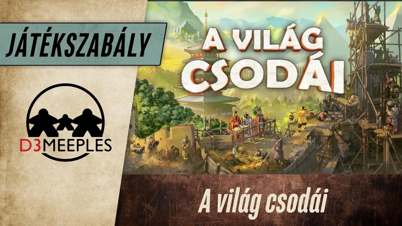 JÁTÉKSZABÁLY: A VILÁG CSODÁI