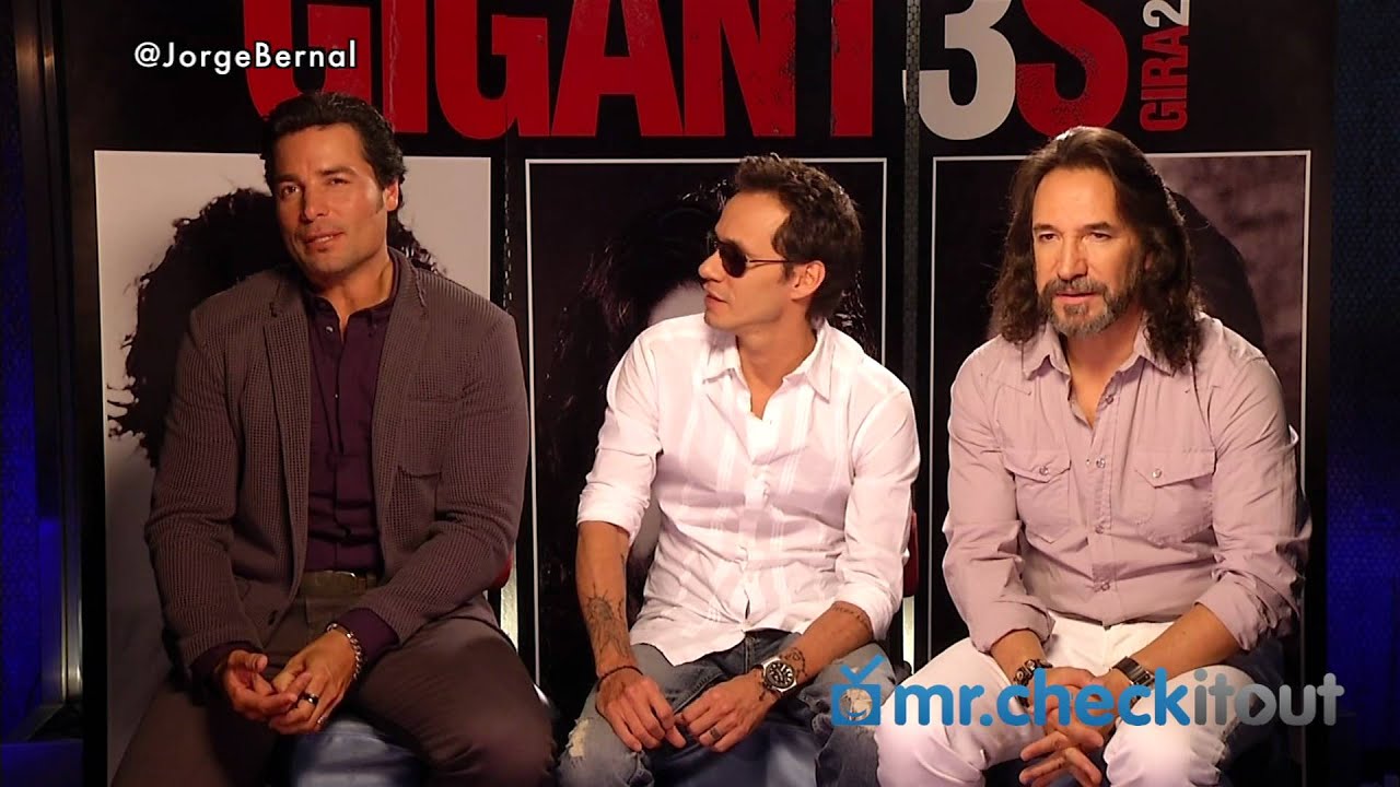 Exclusiva con Marc Anthony, Chayanne y Marco Antonio Solis