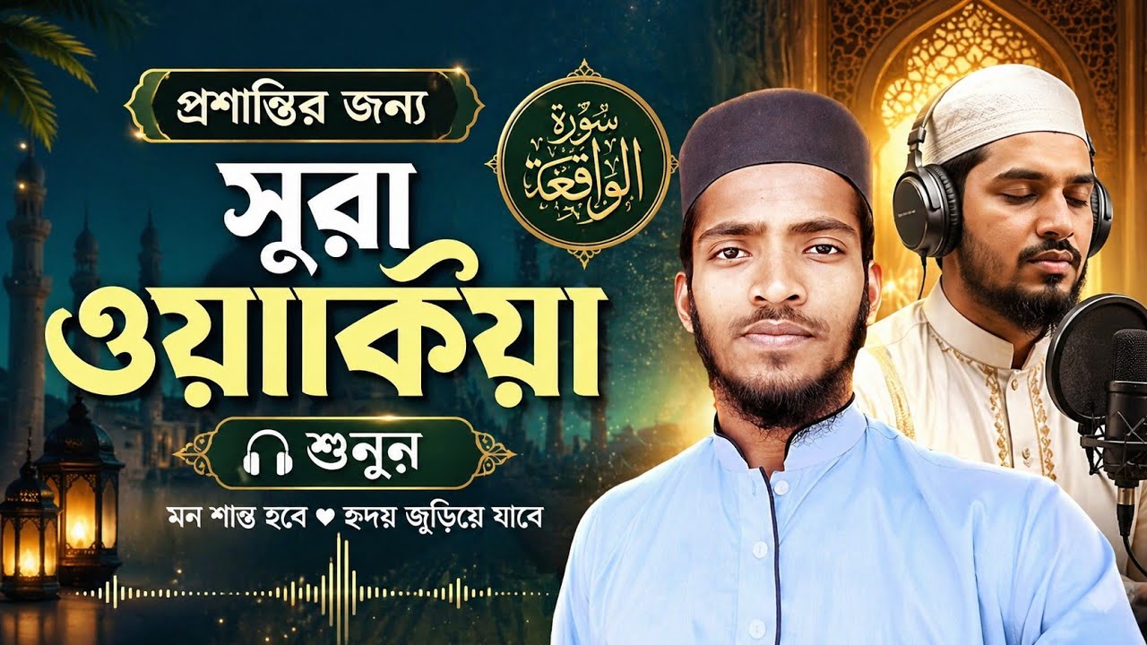#সূরাতুল ওয়াকিয়া. তেলাওয়াত. Surah Al-Waqi‘ah. سوره الواقعه.
