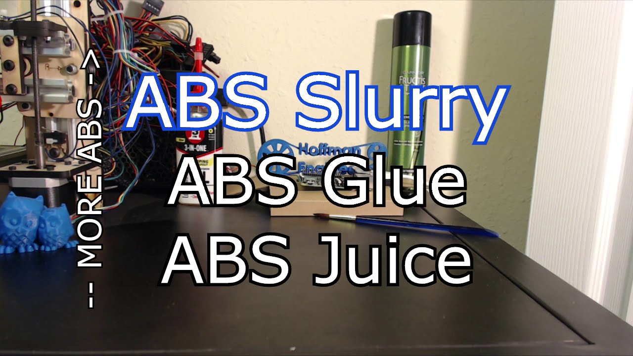 Как легко приготовить ABS-суспензию (также известную как ABS-сок и клей)
