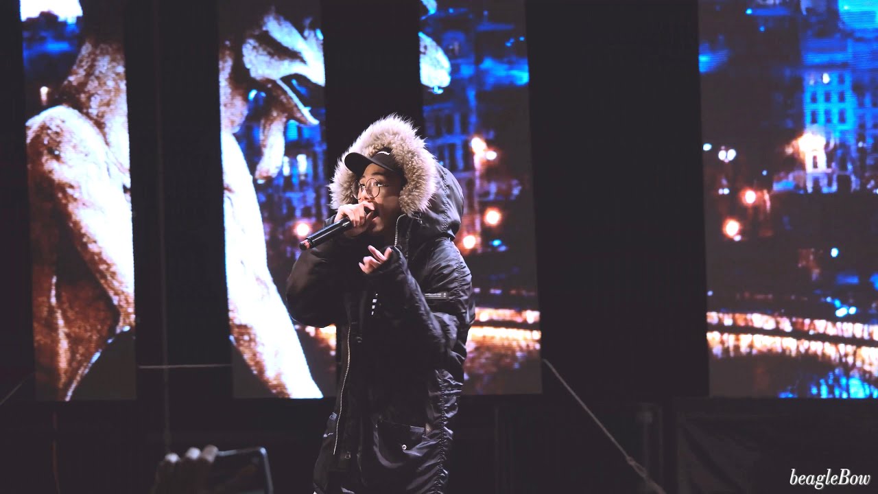 [4K] 151030 기리보이 - 설렘주의 직캠 @우송대 축제 | Giriboy Fancam + talk [1:38]