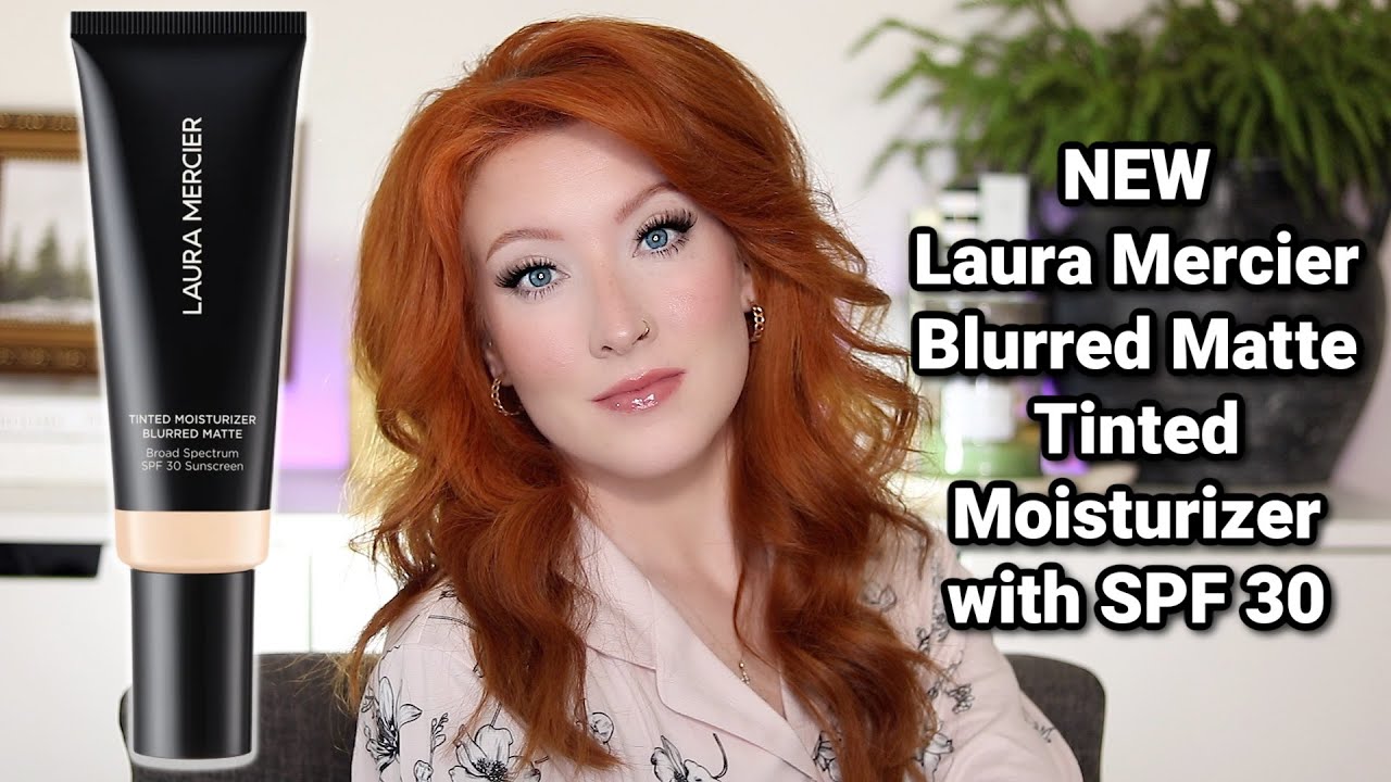 NEW Laura Mercier Blurred Matte Tinted Moisturizer with SPF 30