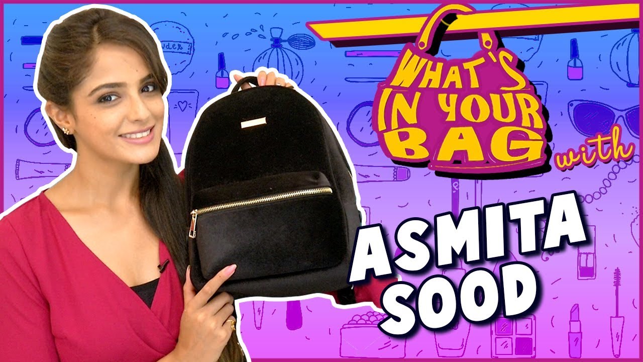 Asmita Sood's Handbag Secret Revealed | What's In Your Bag | TellyMasala