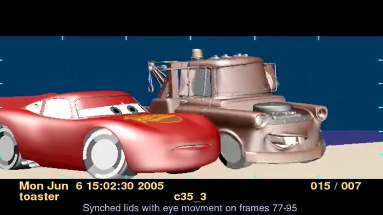 Cars (2006)- layout scenes