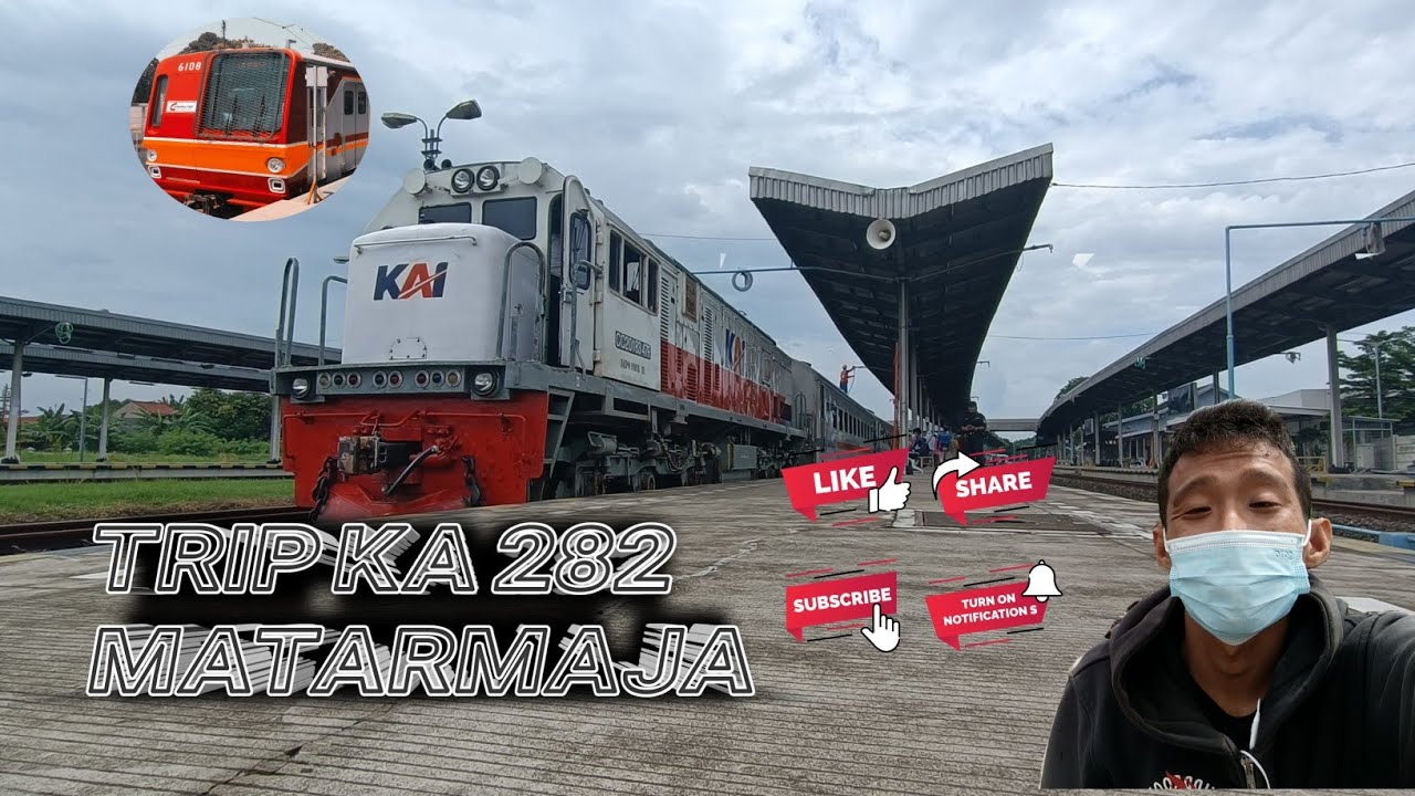 Trip Naik Ka Matarmaja + Keindahan Pantai Stasiun Plabuan #kamatarmaja