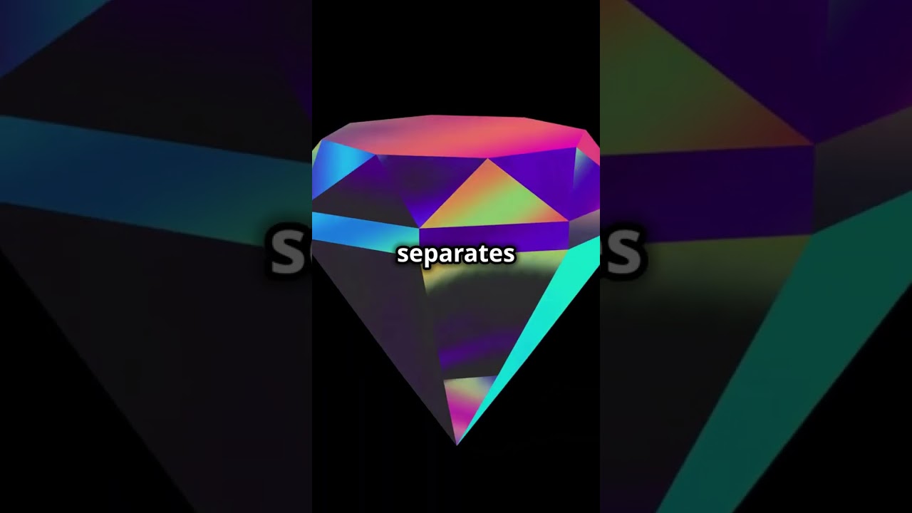 The Science of Why Diamonds Sparkle #physics #gems #facts