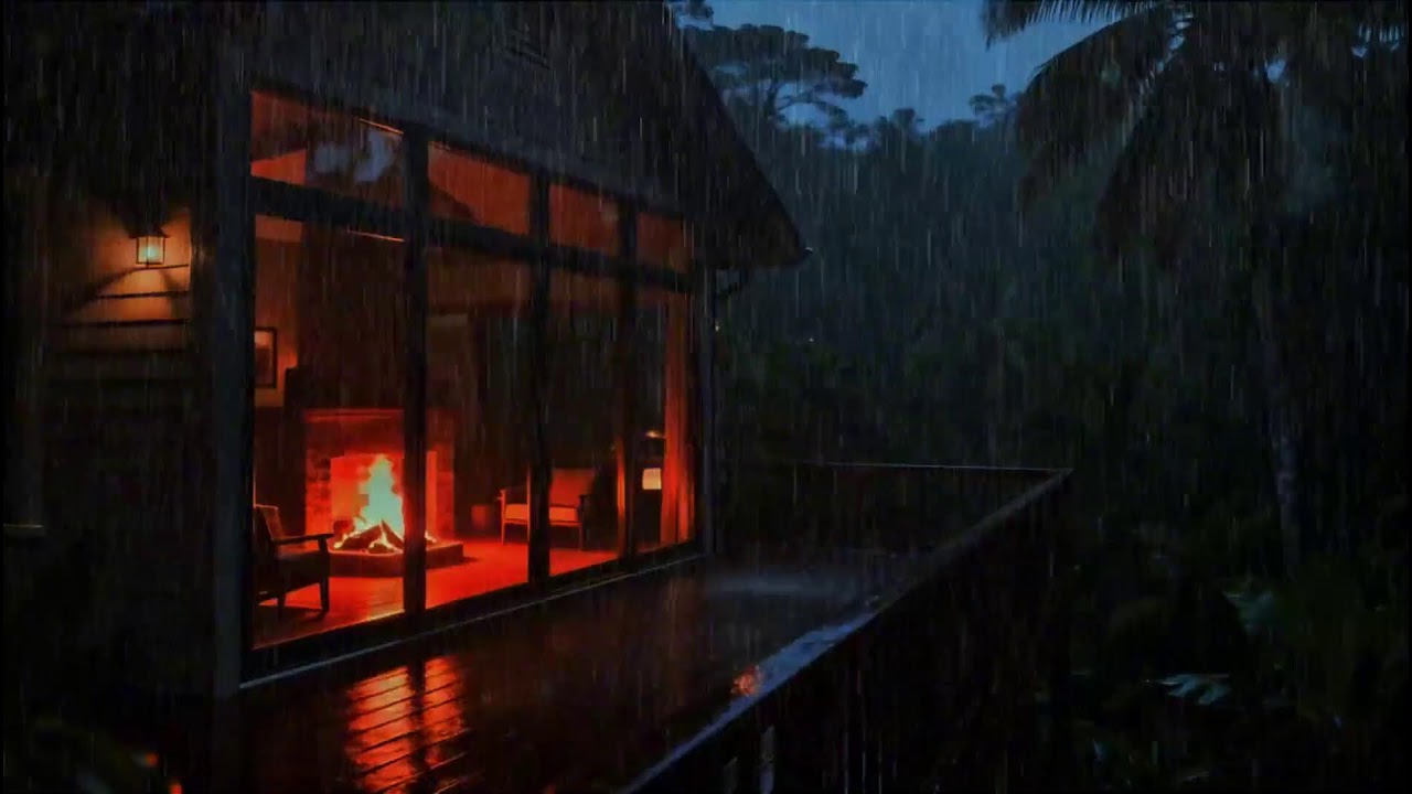 Ultimate Rain Sounds & Romantic Instrumental Mix | Study, Relax, Sleep | NO ADS